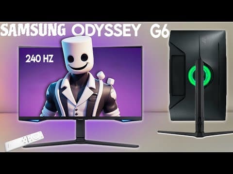 Monitor Samsung odyssey G6 de 240 Hz Vale la pena? 🤔💸🤯💲