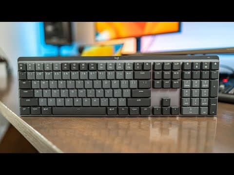 Logitech MX Mechanical Bluetooth Keyboard Review: Features, Key Types, and Typing Sounds