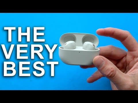 The BEST Earbuds I Ever Tested - Sony WF 1000XM5