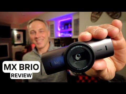 Logitech Mx Brio In-Depth Review and video demo