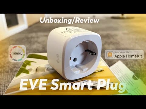 EVE Energy Smart Plug Unboxing & Review. Best Smart Plug with HomeKit and Thread. Must have!