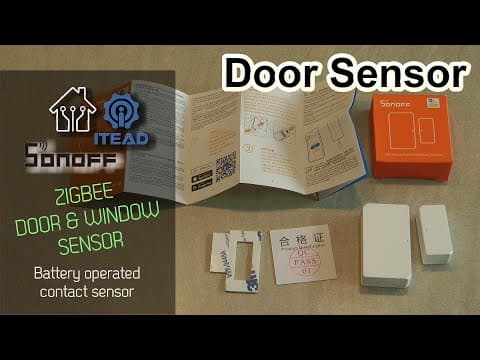 Sonoff Zigbee door and window sensor