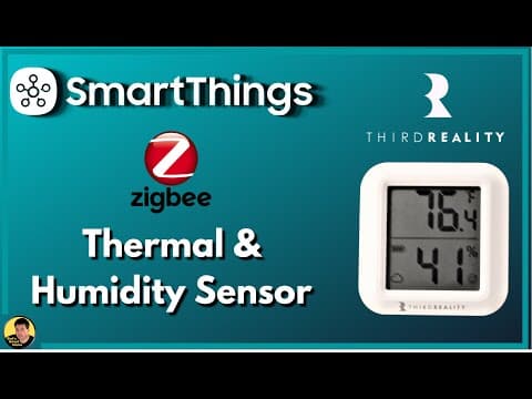 Third Reality ZigBee Thermal & Humidity Sensor ( SmartThings & Alexa Compatible )