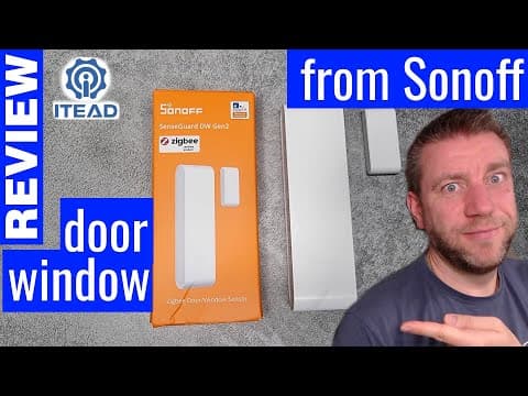 New Sonoff Door Sensor Unboxing - SensGuard DW-Gen2 Setup