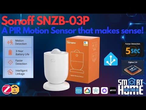 SONOFF SNZB-03P Review and Home Assistant Configuration