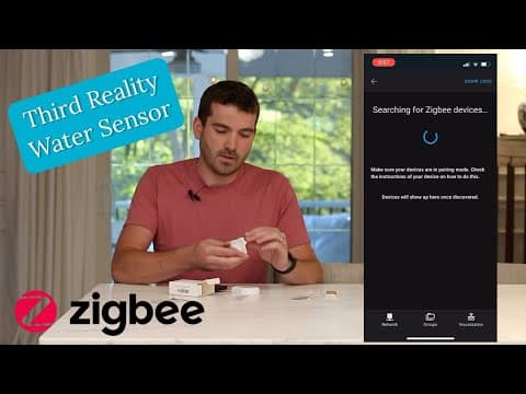 Third Reality Water Sensor Overview and Setup