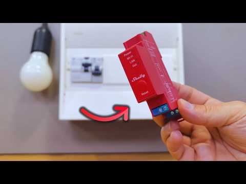 Installing Shelly Pro 1PM "Smart Breaker" for Solar Panels 🔥⚡️