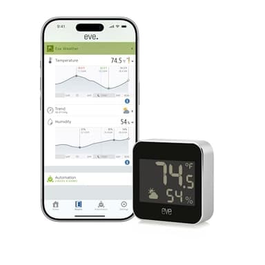 Eve Weather (Matter) – Outdoor Temperature, Humidity & Barometric Pressure